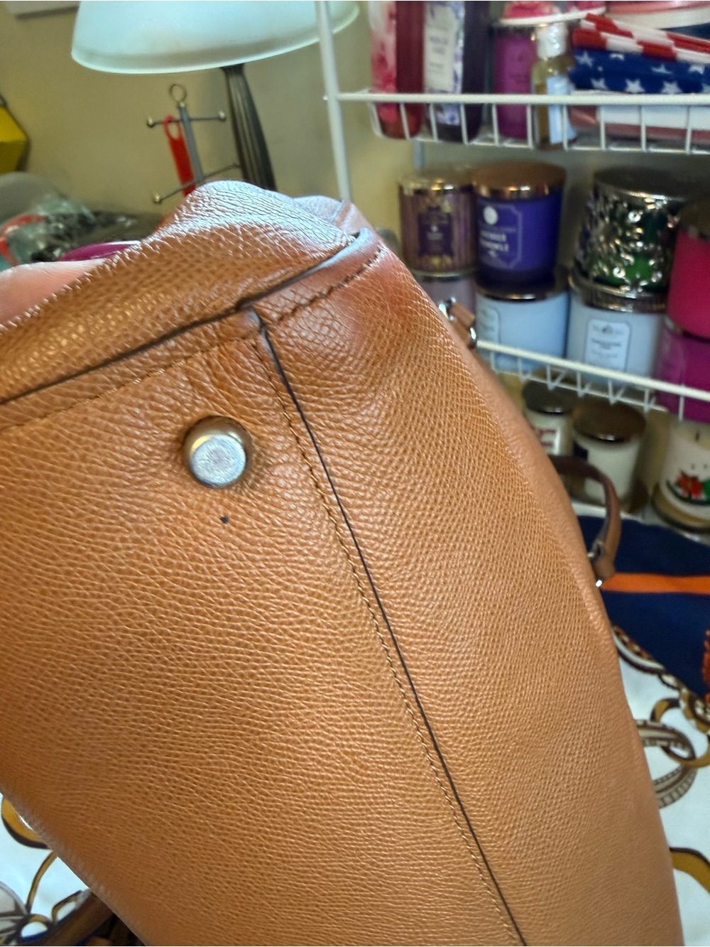Coach Stanton Carryall Pebbled Leather Shoulder With Crossbody Strap - Picture 11 of 16